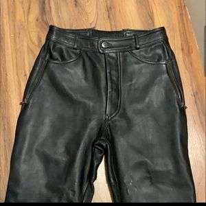 Motorcycle leather pants